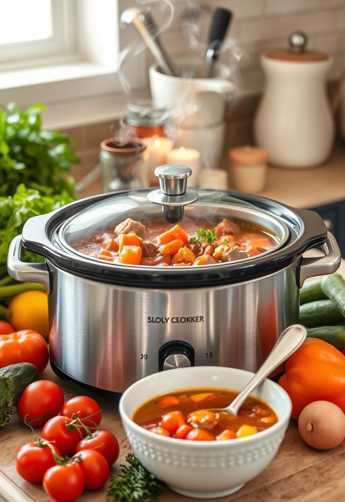 15 Meal Prep Tips That Will Change Your Life (And Your Waistline!) - 11. Use a Slow Cooker for Convenience