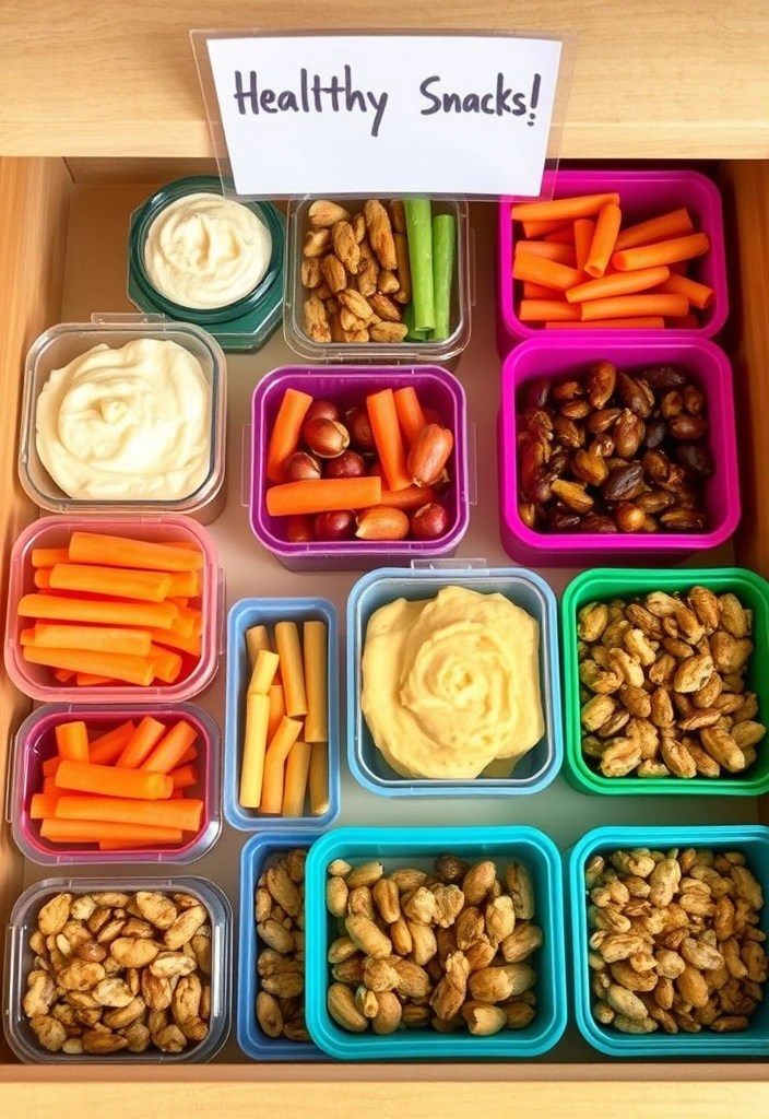 15 Meal Prep Tips That Will Change Your Life (And Your Waistline!) - 9. Keep Snacks Handy