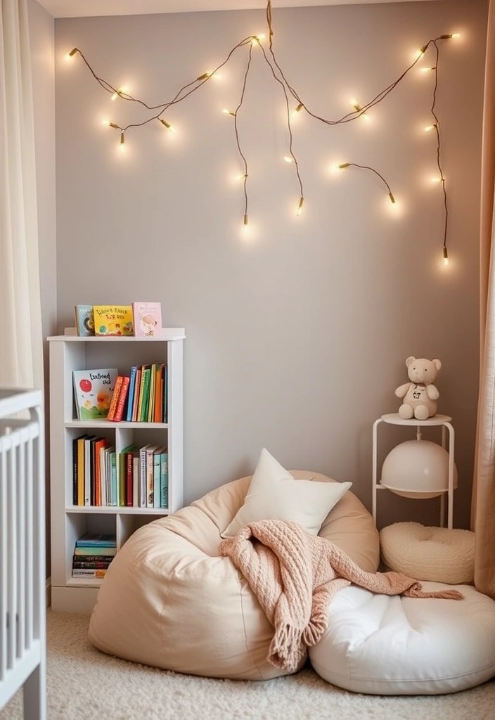 10 Budget-Friendly Nursery Boy Decor Ideas That Look Expensive (You Won’t Believe #3!) - 4. Cozy Reading Nook