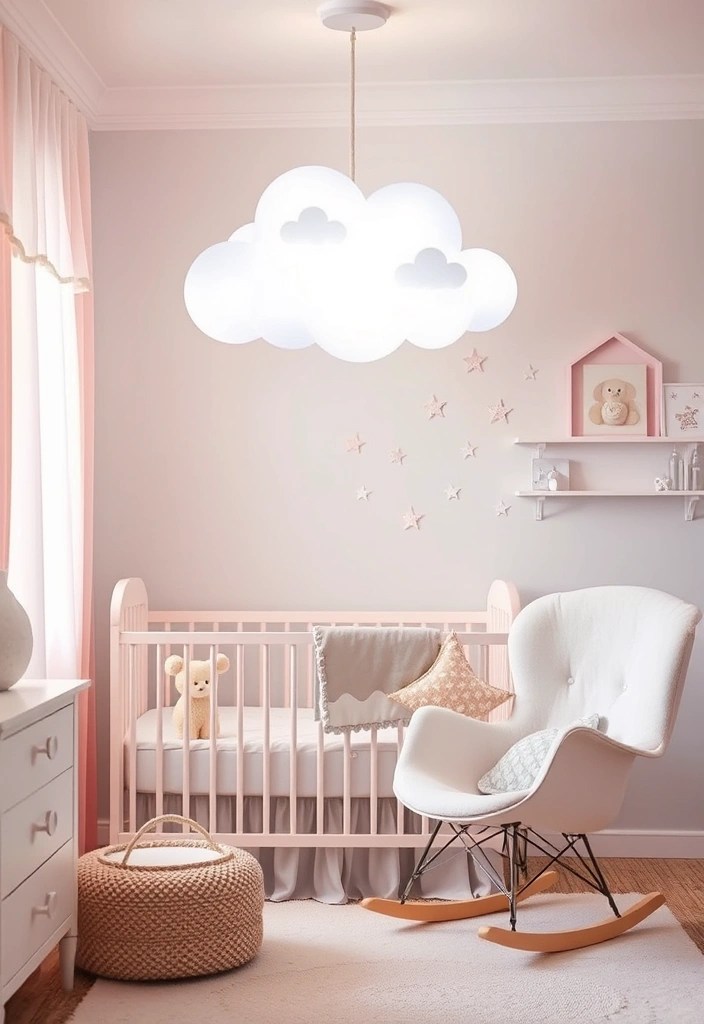 10 Budget-Friendly Nursery Boy Decor Ideas That Look Expensive (You Won’t Believe #3!) - 7. Whimsical Lighting Fixtures