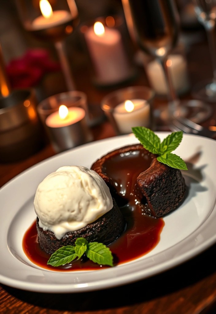 12 Decadent Valentine's Day Dessert Ideas That Are Simply Irresistible! - 4. Molten Lava Cakes