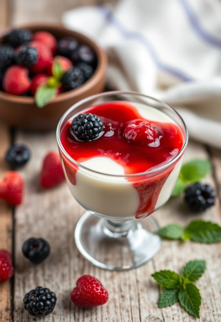 12 Decadent Valentine's Day Dessert Ideas That Are Simply Irresistible! - 8. Vanilla Bean Panna Cotta