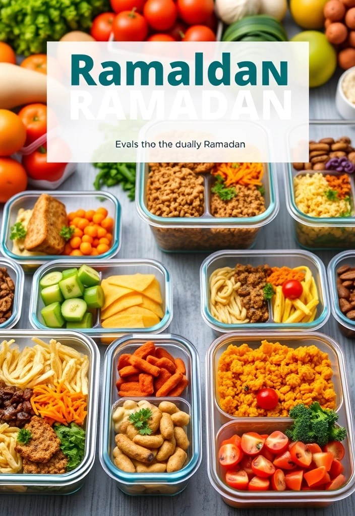 12 Healthy Eating Tips for a Balanced Ramadan (You Won't Believe #5!) - 10. Plan Your Meals Ahead