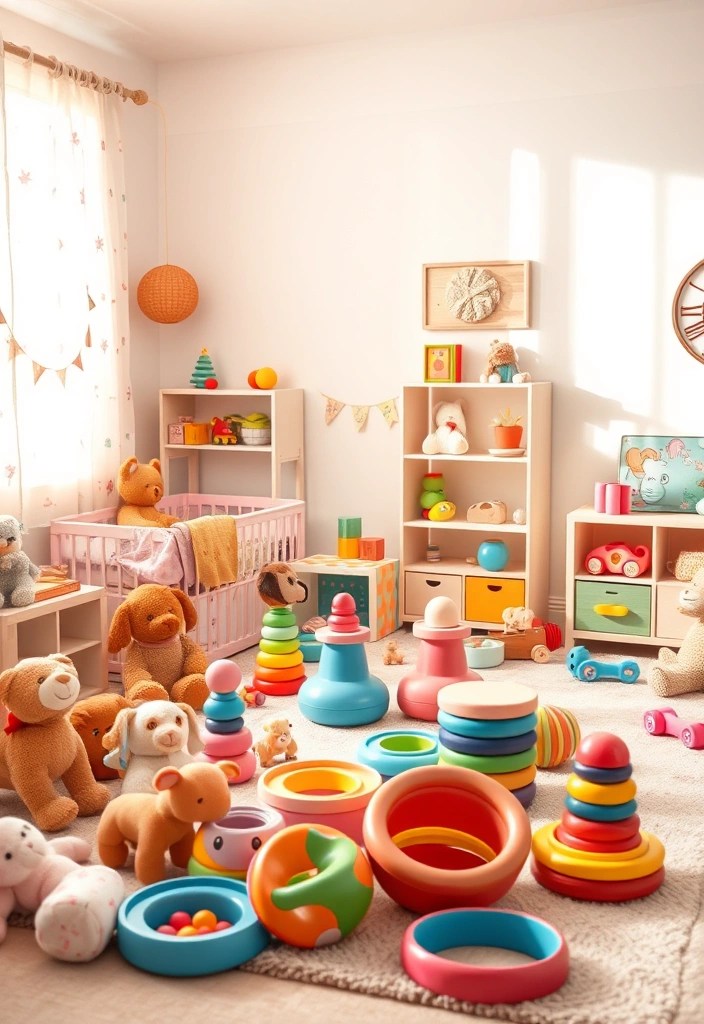 13 Essential Safety Tips for Designing a Girl Nursery (Ensure Peace of Mind with #4!) - 6. Choose Non-Toxic Toys