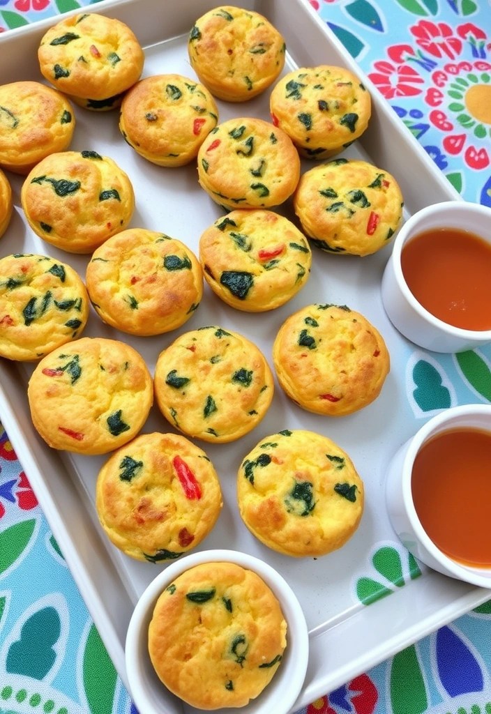 13 Seasonal Healthy Kids Lunch Ideas That Celebrate Fresh Ingredients! - 4. Mini Veggie Frittatas