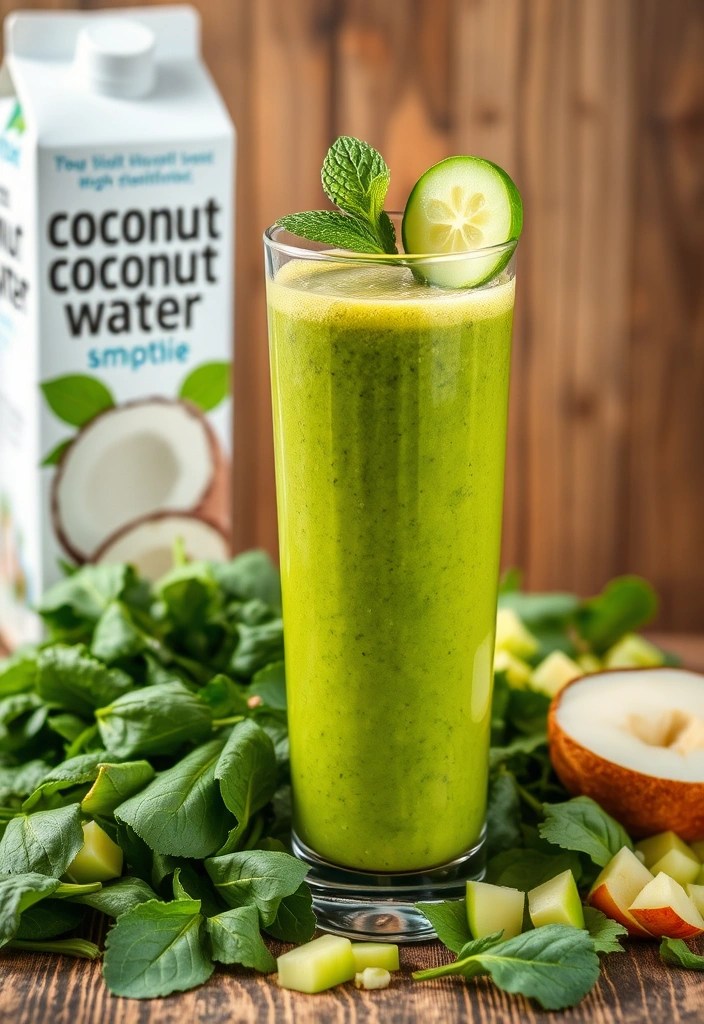 15 Delicious Healthy Smoothies That Will Detox Your Body (You Won't Believe #7!) - 1. Green Detox Delight