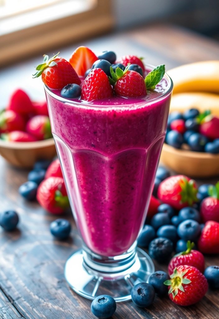 15 Delicious Healthy Smoothies That Will Detox Your Body (You Won't Believe #7!) - 2. Berry Bliss Detox