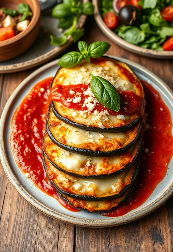 15 Healthy Dinner Recipes You Can Whip Up in 30 Minutes or Less (Your Family Will Love #7!) - 14. Eggplant Parmesan