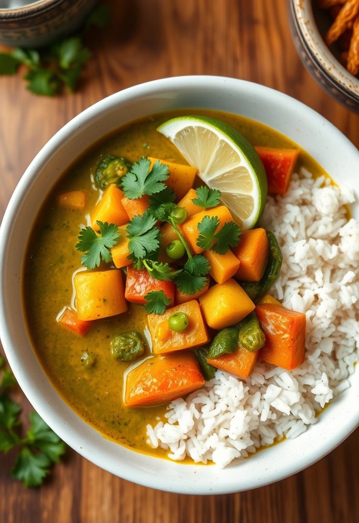 15 Healthy Dinner Recipes You Can Whip Up in 30 Minutes or Less (Your Family Will Love #7!) - 15. Thai Green Curry with Vegetables