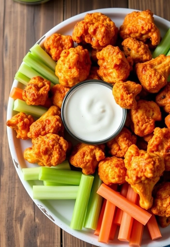 16 Plant-Based Meals That Are So Tasty, You Won't Miss Meat (Especially #3!) - 6. Cauliflower Buffalo Wings