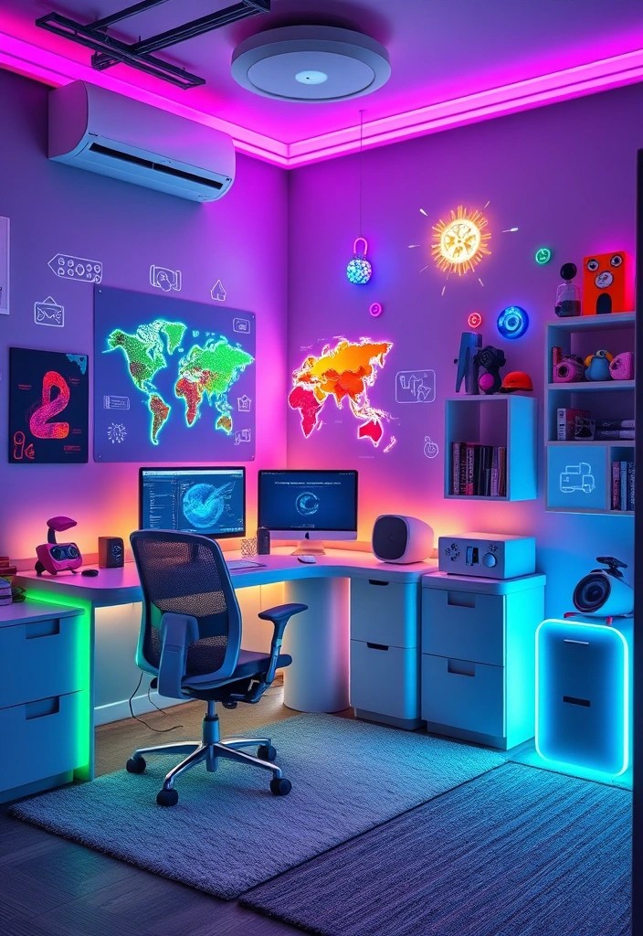 16 Stylish and Safe Kids' Room Ideas Every Parent Needs to Know (Check Out #9!) - 12. Tech-Friendly Spaces