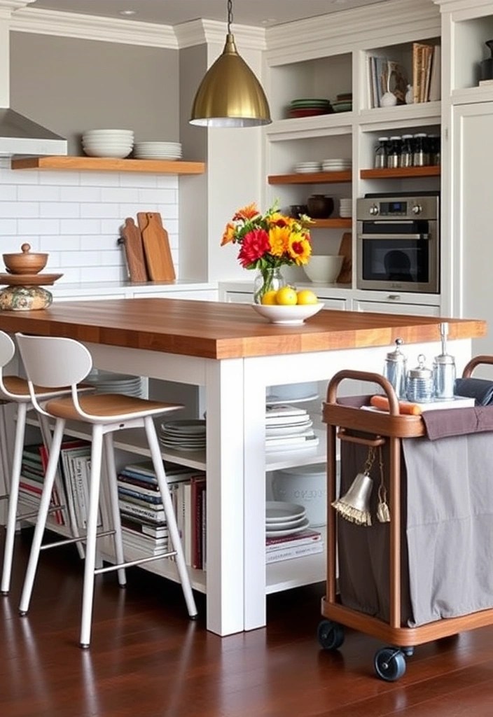 17 Small Kitchen Hacks That Maximize Space and Style (You Need to Try #5!) - 2. Multi-Functional Furniture