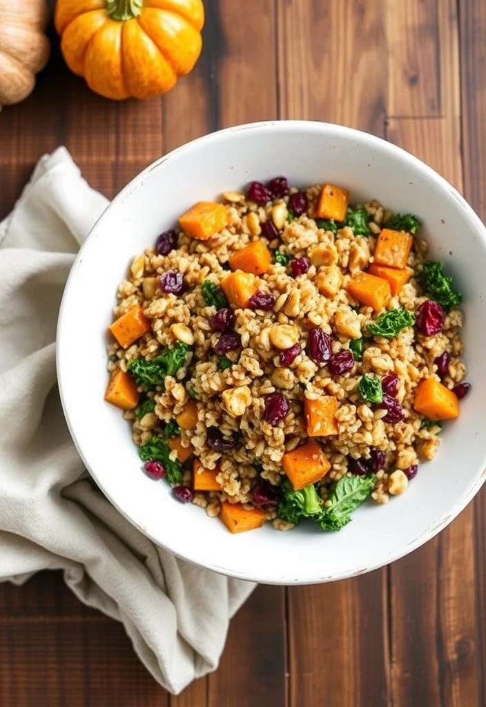 18 Healthy Salad Recipes That’ll Make You Want to Eat Your Greens (Don't Miss #11!) - 17. Harvest Grain Salad