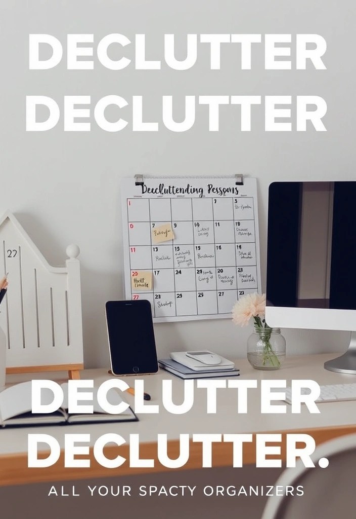 19 Genius Home Office Organization Tips to Declutter Your Space and Boost Your Efficiency! - 11. Schedule Regular Decluttering Sessions