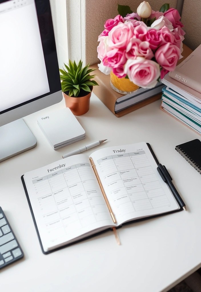 19 Genius Home Office Organization Tips to Declutter Your Space and Boost Your Efficiency! - 17. Create a Daily Routine