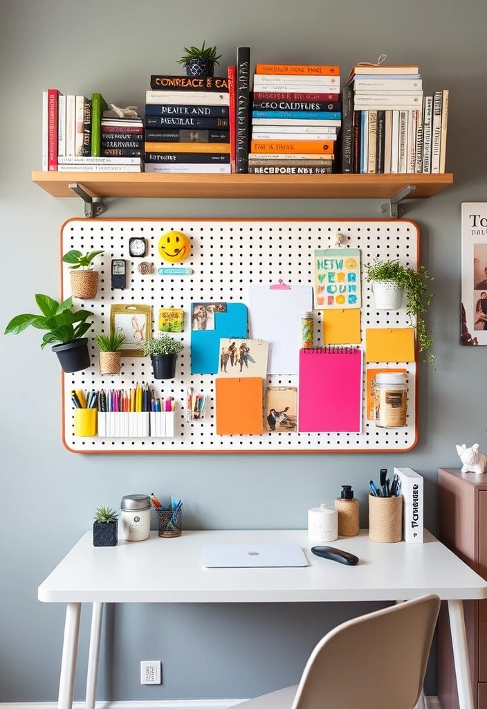 19 Genius Home Office Organization Tips to Declutter Your Space and Boost Your Efficiency! - 2. Utilize Vertical Space