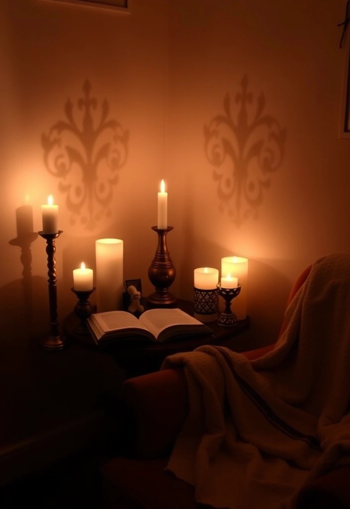 19 Magical Lighting Ideas for Ramadan Decor That Will Set the Perfect Mood! - 5. Candlelit Nooks