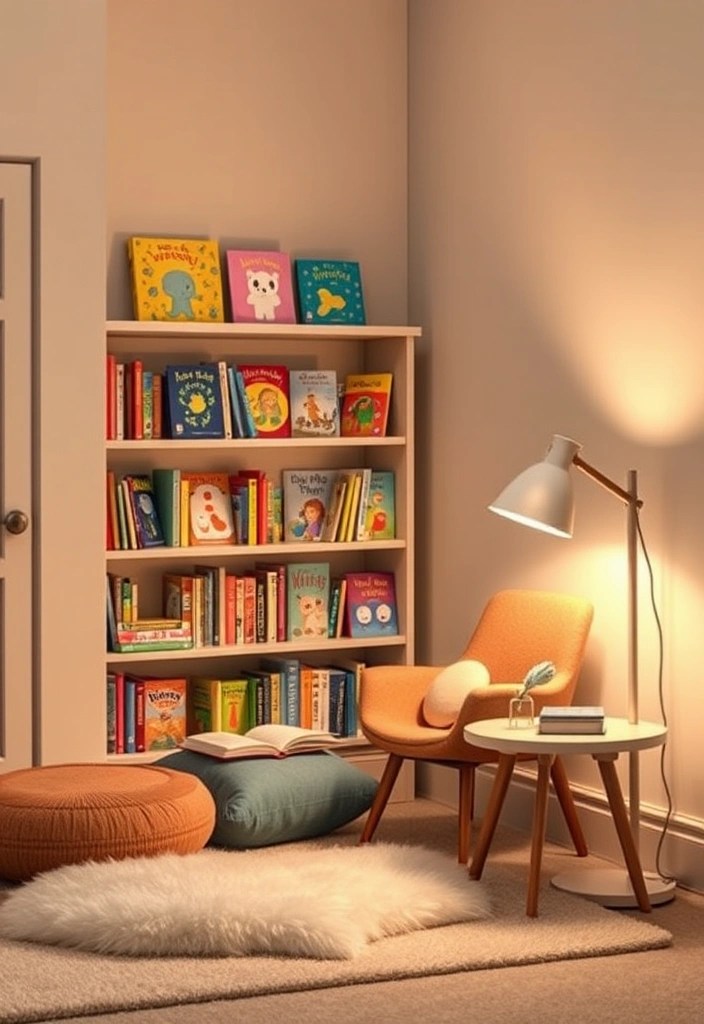 20 Fun Kids Room Decor Ideas That Your Children Will Adore! - 11. Cozy Reading Nook