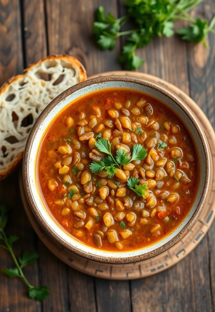 20 Quick Healthy Dinner Recipes for Busy Nights (You Won't Believe #9!) - 13. Lentil Soup