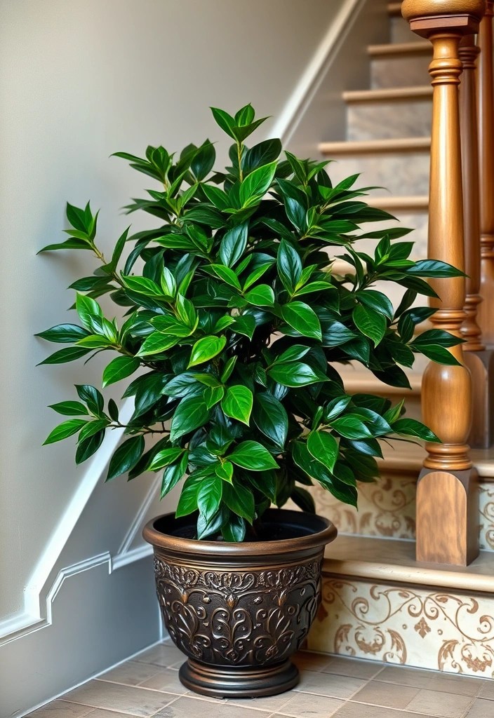 21 Beautiful Plants Perfect for Your Stairs (Greenery Goals Achieved!) - 14. Cast Iron Plant (Aspidistra elatior)