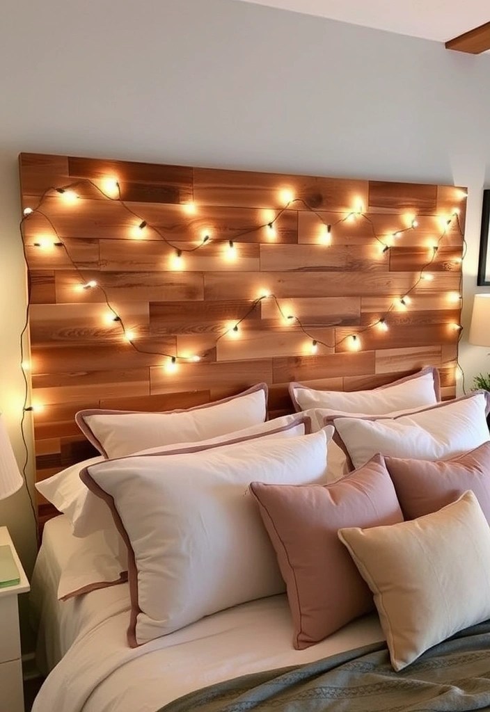 21 Dreamy Bedroom Makeovers That Cost Less Than $100 (You Won't Believe #7!) - 7. Surprise Element: DIY Headboard