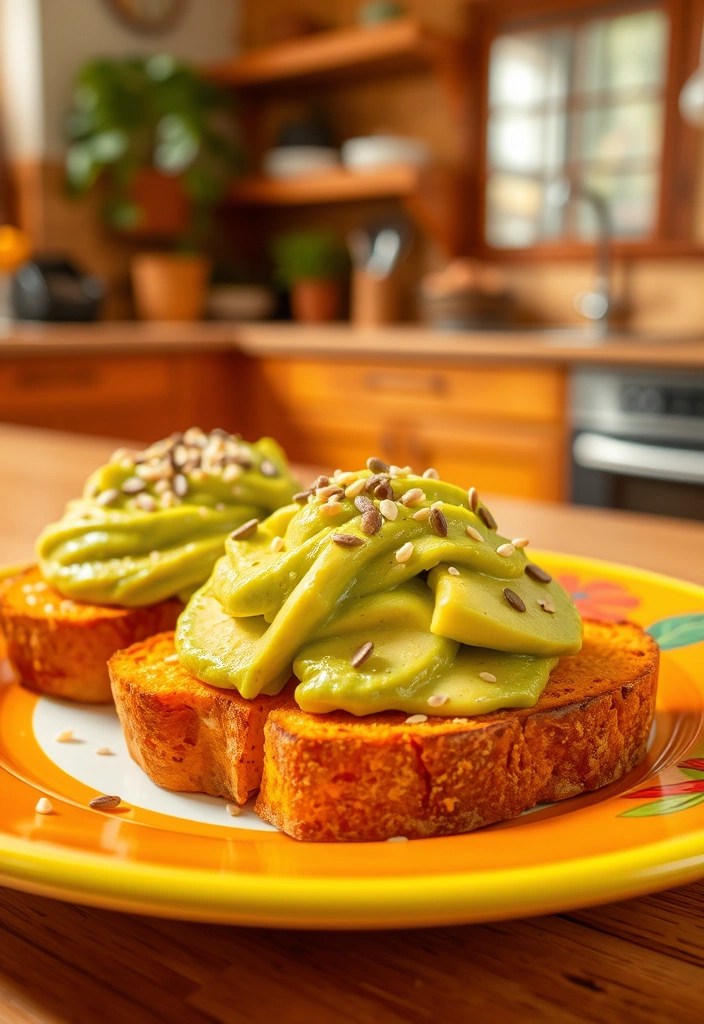 25 Quick Healthy Breakfasts You Can Make in Under 10 Minutes (Perfect for Rushed Mornings!) - 17. Sweet Potato Toast