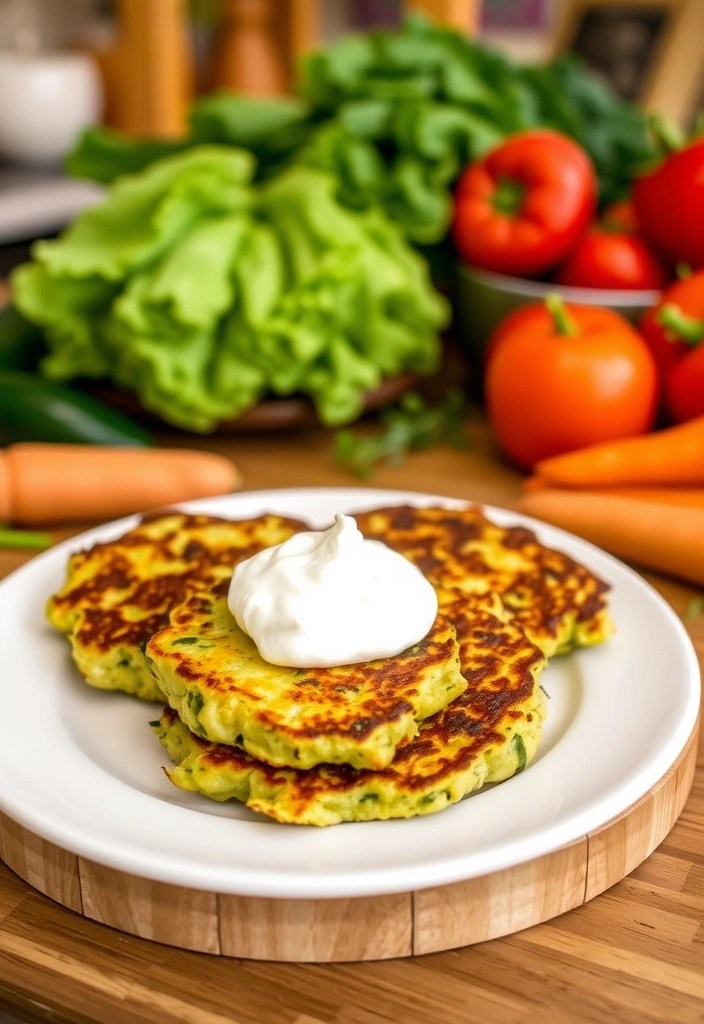 25 Quick Healthy Breakfasts You Can Make in Under 10 Minutes (Perfect for Rushed Mornings!) - 19. Zucchini Fritters