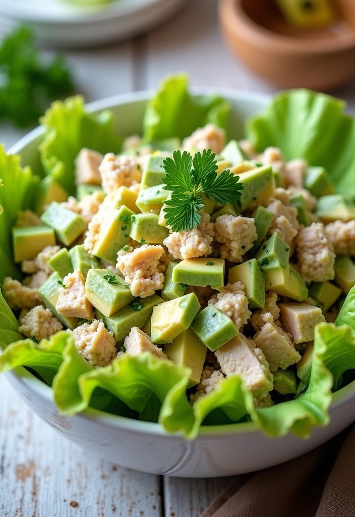 5 Family-Friendly Avocado Salad Ideas That Even Kids Will Love! - 2. Avocado and Chicken Salad