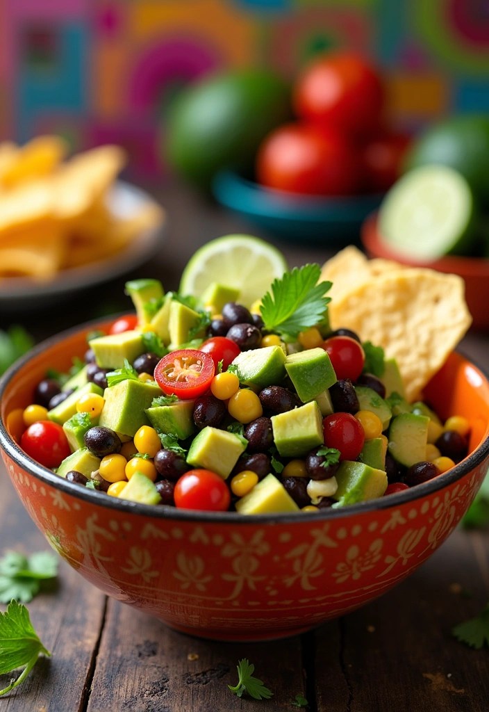 5 Family-Friendly Avocado Salad Ideas That Even Kids Will Love! - 4. Mexican Avocado Salad