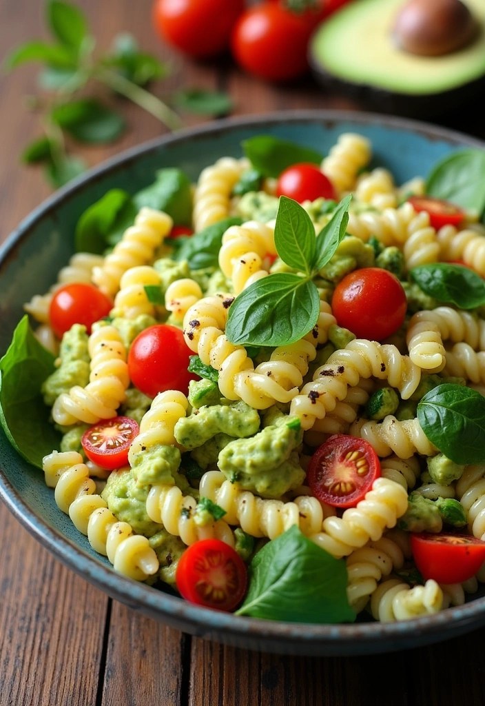 5 Family-Friendly Avocado Salad Ideas That Even Kids Will Love! - 5. Avocado Pasta Salad