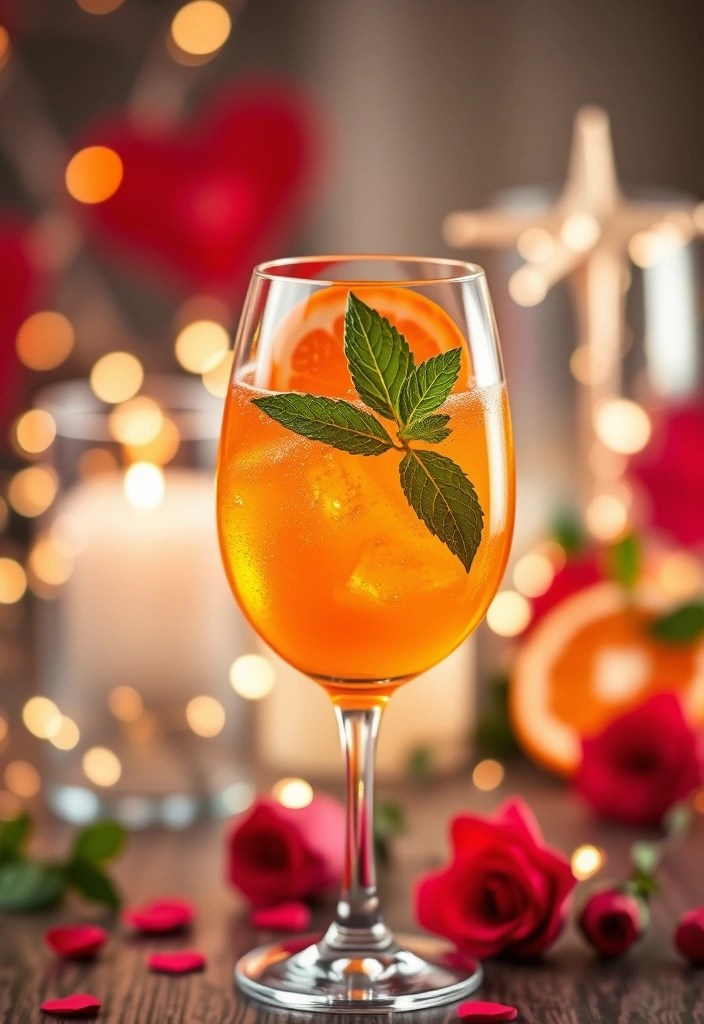 7 Boozy Valentine's Day Drinks to Get You in the Mood (You’ll Love #2!) - 4. Cupid's Spritz