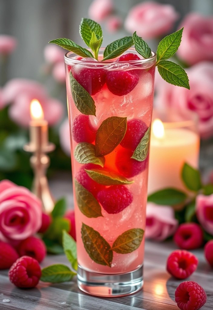 7 Boozy Valentine's Day Drinks to Get You in the Mood (You’ll Love #2!) - 5. Raspberry Mojito