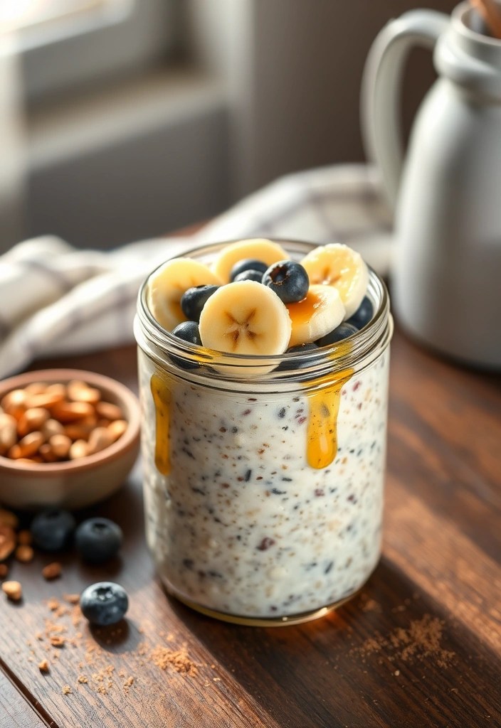 7 Energy-Boosting Healthy Breakfasts You Need to Try Today (Your Mornings Will Thank You!) - 3. Protein-Packed Overnight Oats