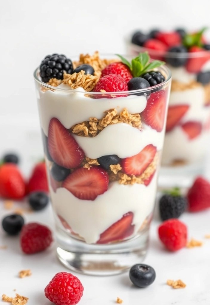 8 On-the-Go Healthy Breakfasts for Busy Mornings (Grab #7 Before You Leave!) - 6. Greek Yogurt Parfait