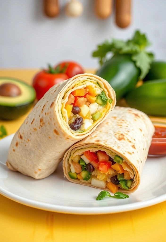 8 Quick Breakfast Recipes That'll Make Your Mornings a Breeze! - 8. Breakfast Burrito