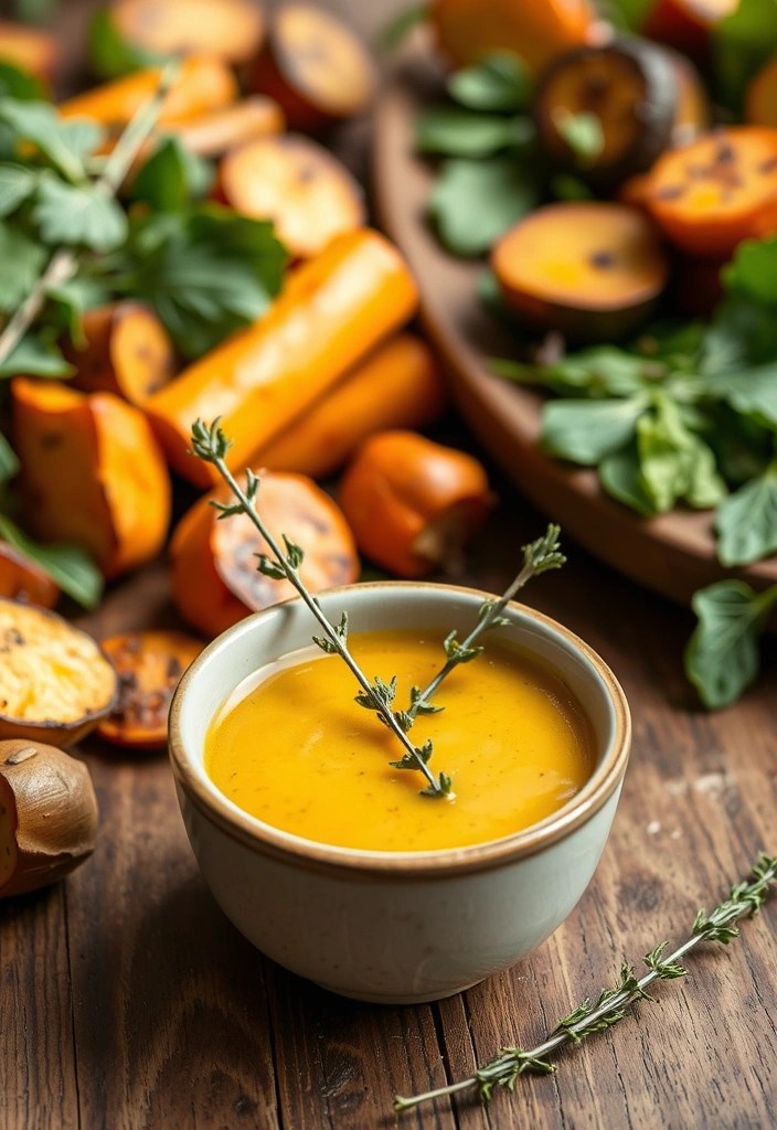 9 Flavor-Packed Homemade Dressings to Elevate Your Healthy Salads! - 3. Sweet and Spicy Maple Mustard Dressing