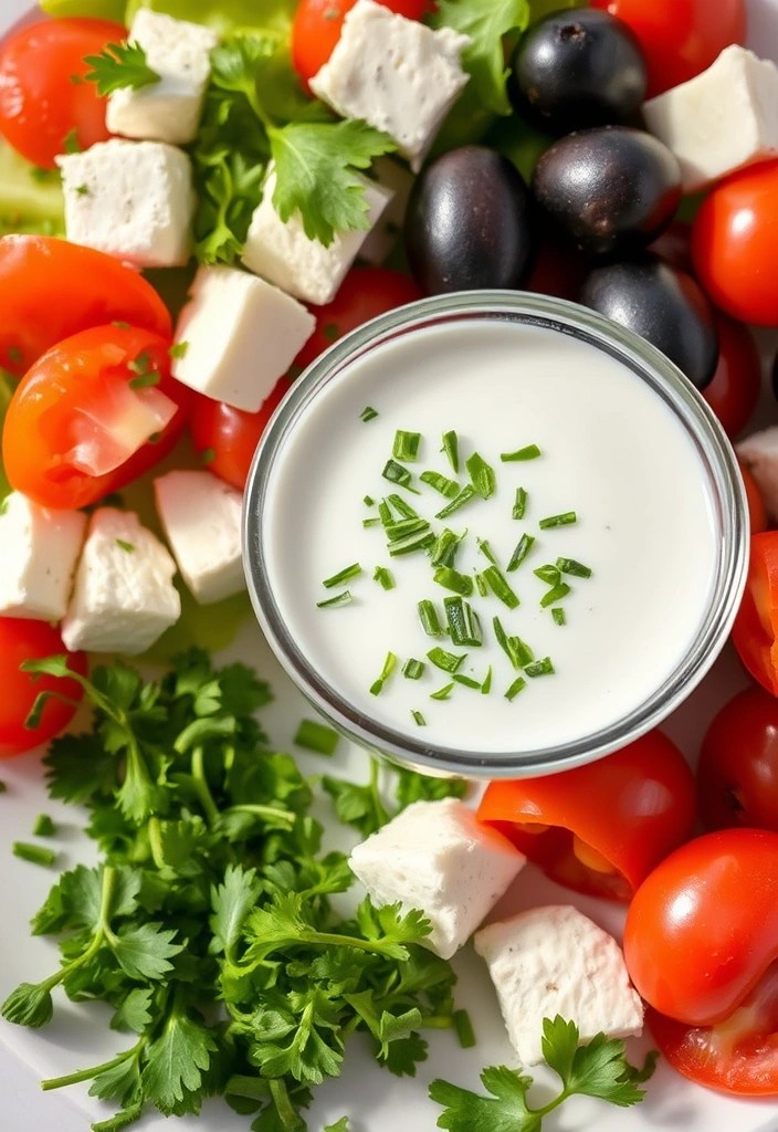 9 Flavor-Packed Homemade Dressings to Elevate Your Healthy Salads! - 5. Fresh Herb and Yogurt Dressing