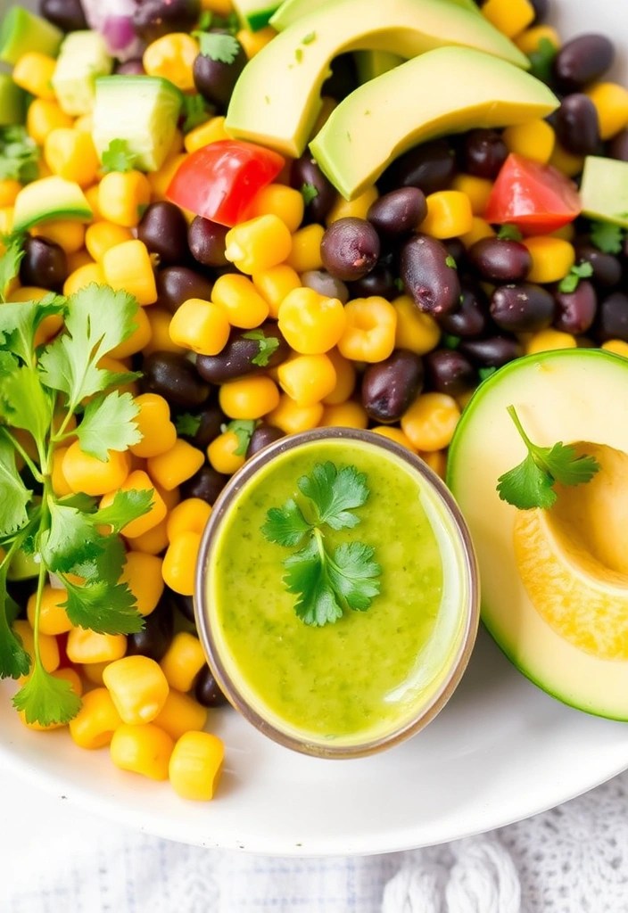 9 Flavor-Packed Homemade Dressings to Elevate Your Healthy Salads! - 9. Cilantro-Lime Dressing