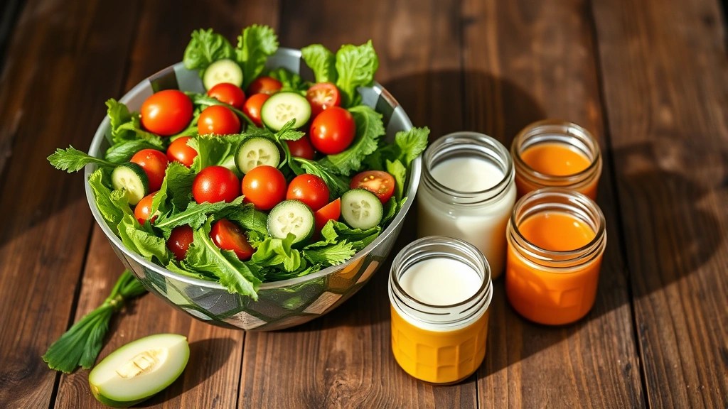 9 Flavor-Packed Homemade Dressings to Elevate Your Healthy&nbsp;Salads!