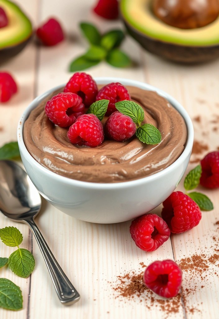 9 Healthy Desserts That Taste Too Good to Be True (You Won't Want to Share #3!) - 1. Avocado Chocolate Mousse