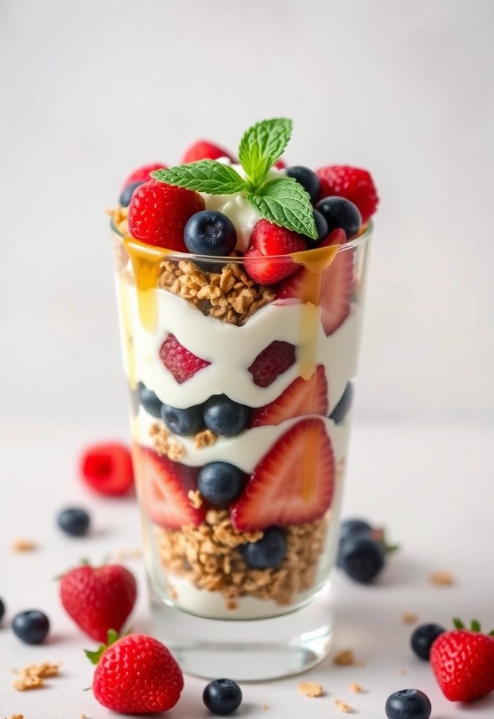 9 Healthy Desserts That Taste Too Good to Be True (You Won't Want to Share #3!) - 4. Healthy Berry Parfait