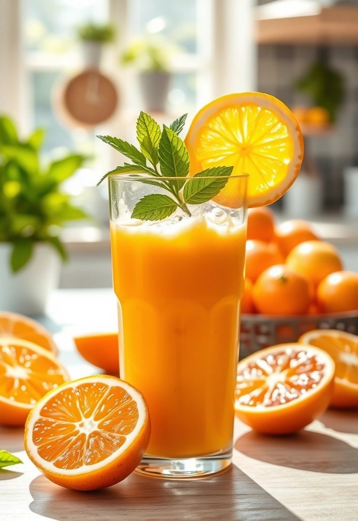 9 Refreshing Smoothies That Will Detox Your Body in 24 Hours (Don't Miss #6!) - 5. Citrus Cleanse Smoothie