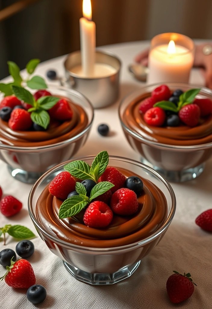 Cook Together: 8 Healthy Dinner Ideas for Valentine's Day That Are Perfect for Two! - 8. Chocolate Avocado Mousse