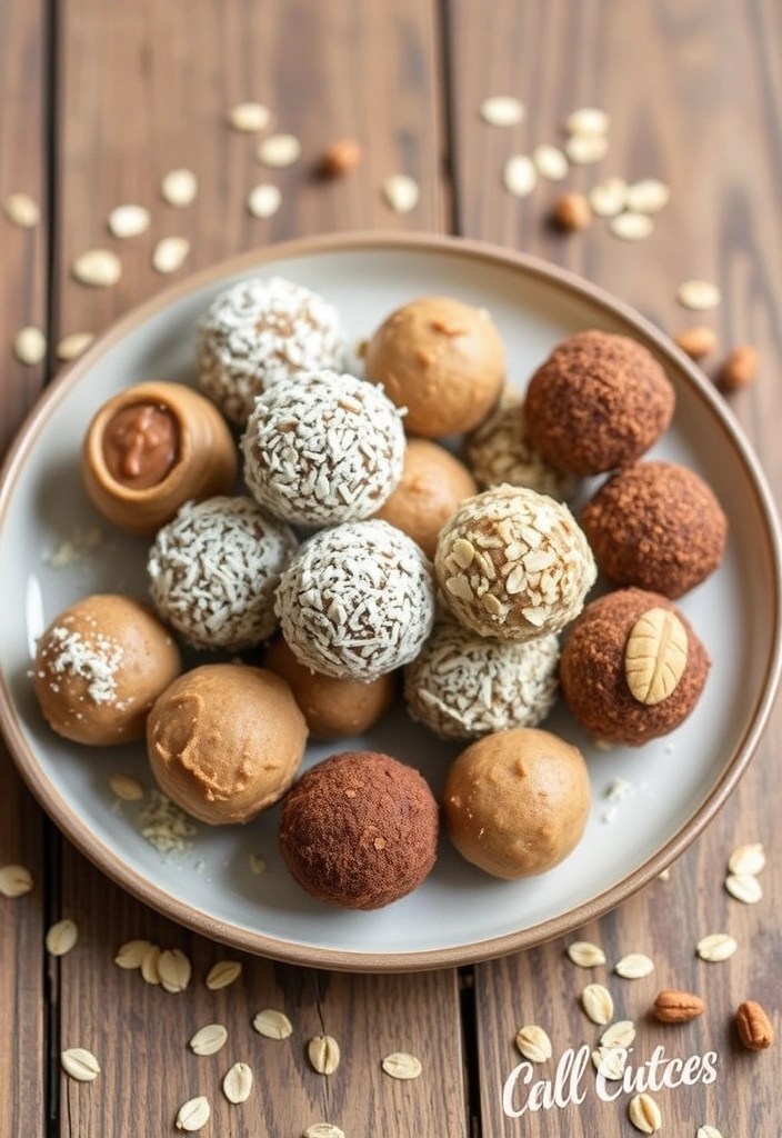 Healthy Snacks: 10 Easy Recipes to Keep You Energized All Day! - 4. Nut Butter Energy Balls