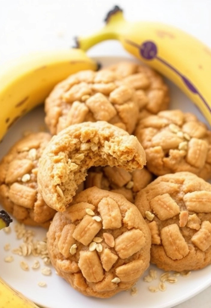 Healthy Snacks: 10 Easy Recipes to Keep You Energized All Day! - 6. Banana Oatmeal Cookies