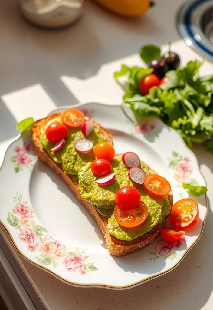 Prep for Love: 6 Easy Healthy Valentine's Day Lunch Ideas for Busy Couples! - 2. Heart-Shaped Avocado Toast