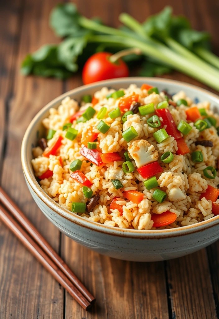 The Ultimate Guide to Healthy Lunches That Balance Nutrients and Taste! - 9. Cauliflower Fried Rice