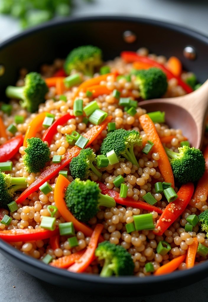 Unlock a Healthier You with These 6 Delicious Fiber Rich Dinner Ideas! - 5. Barley and Vegetable Stir-Fry
