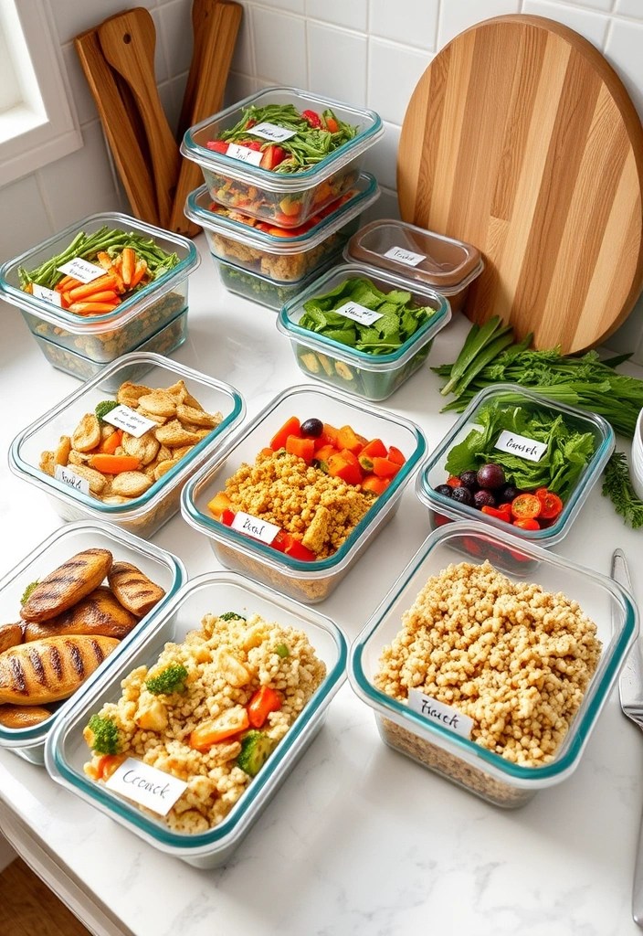 Unlock the Secrets to Healthy Living: 10 Essential Tips for Everyone! - 3. Prioritize Meal Prep