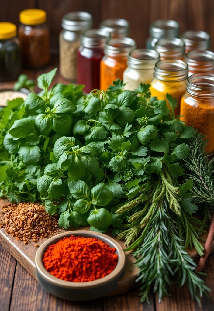 Unlock Your Best Self with These 20 Healthy Cooking Tips (Your Kitchen Will Thank You!) - 3. Explore Herbs and Spices